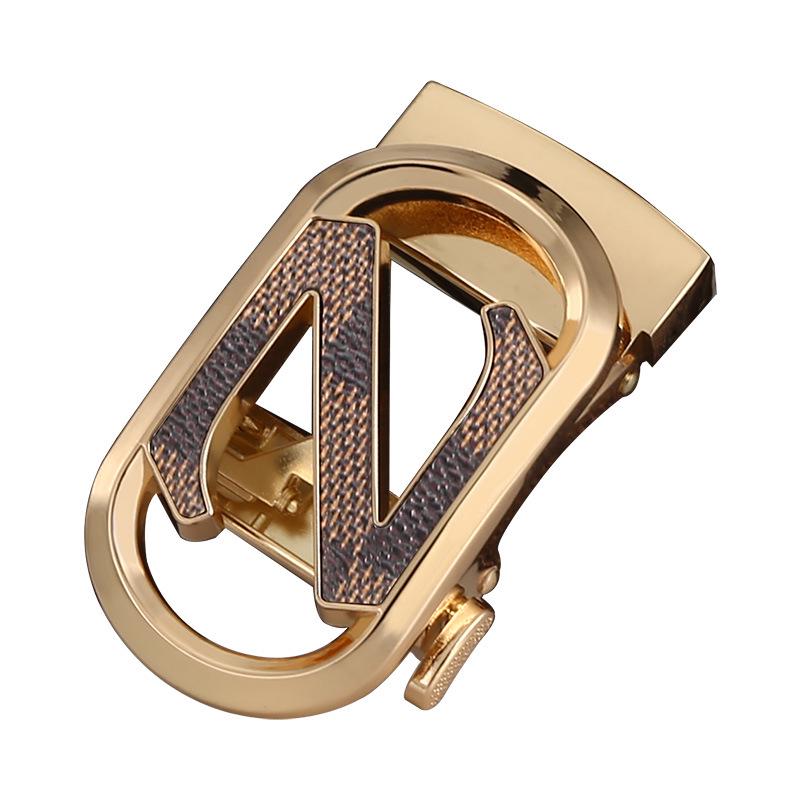 Клетчатый флаг Пряжка для автоматического кожаного ремня из цинкового сплава