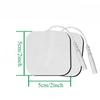 4 Pcs Pack 5x5cm Size Massager Replacement Patches Self Adhesive Electrodes  For Nerve Therapy