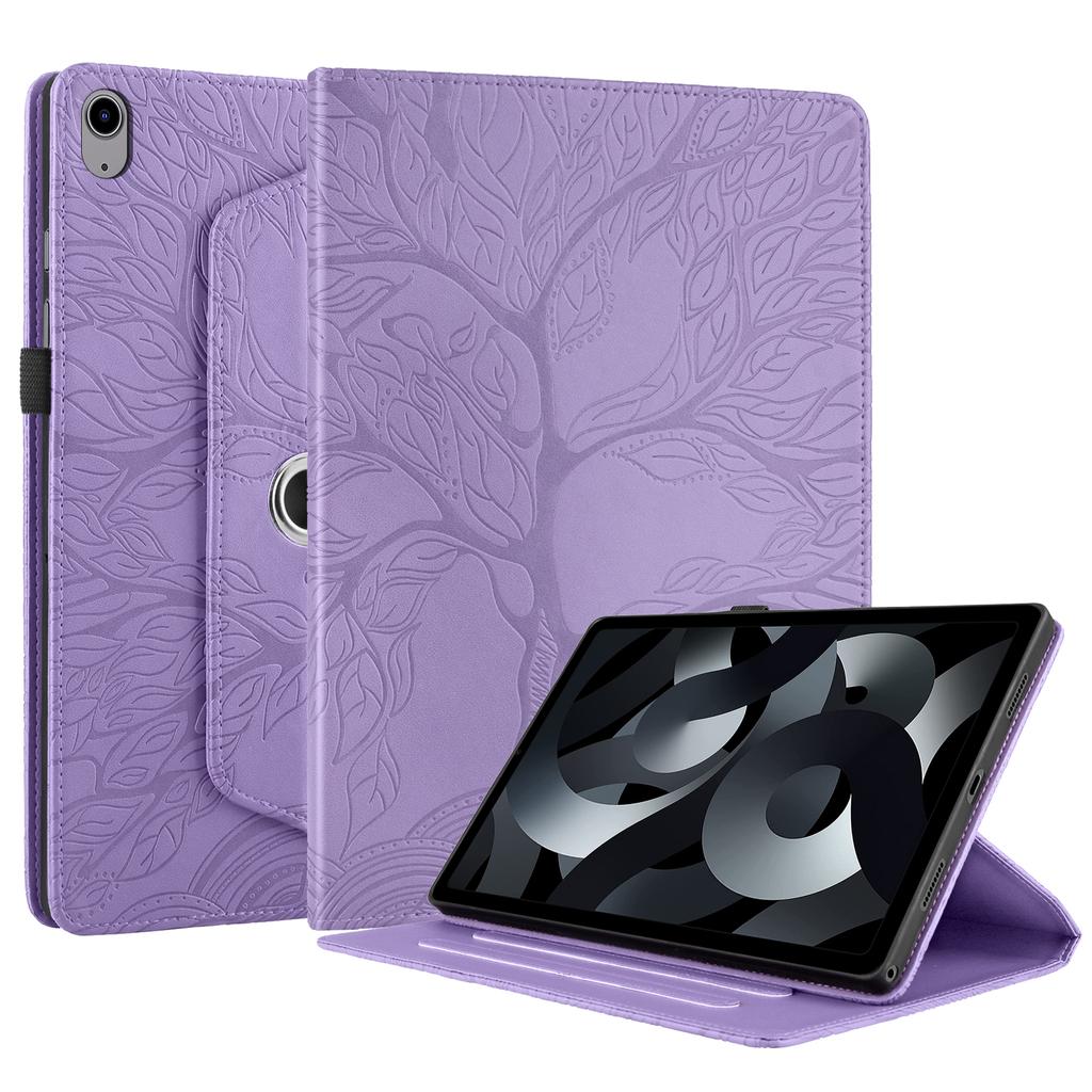 Чехол-подставка с вращением для iPad 2025 Air Pro10.9 10.2 11 12.9 13 дюймов MINI 3 4 5 6 7 8 9 10-го поколения Чехлы с рисунком дерева Обложка