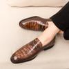 Men Casual Shoes Autumn Leather Loafers Office Dress Shoes For Men Driving Moccasins Comfortable Slip On Party Fashion Shoes Man