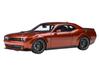 AUTOart Scale Dodge Challenger Scat Pack Widebody 2022 Sinamon Orange Finished Product 1/18 R/T Stick/Metallic