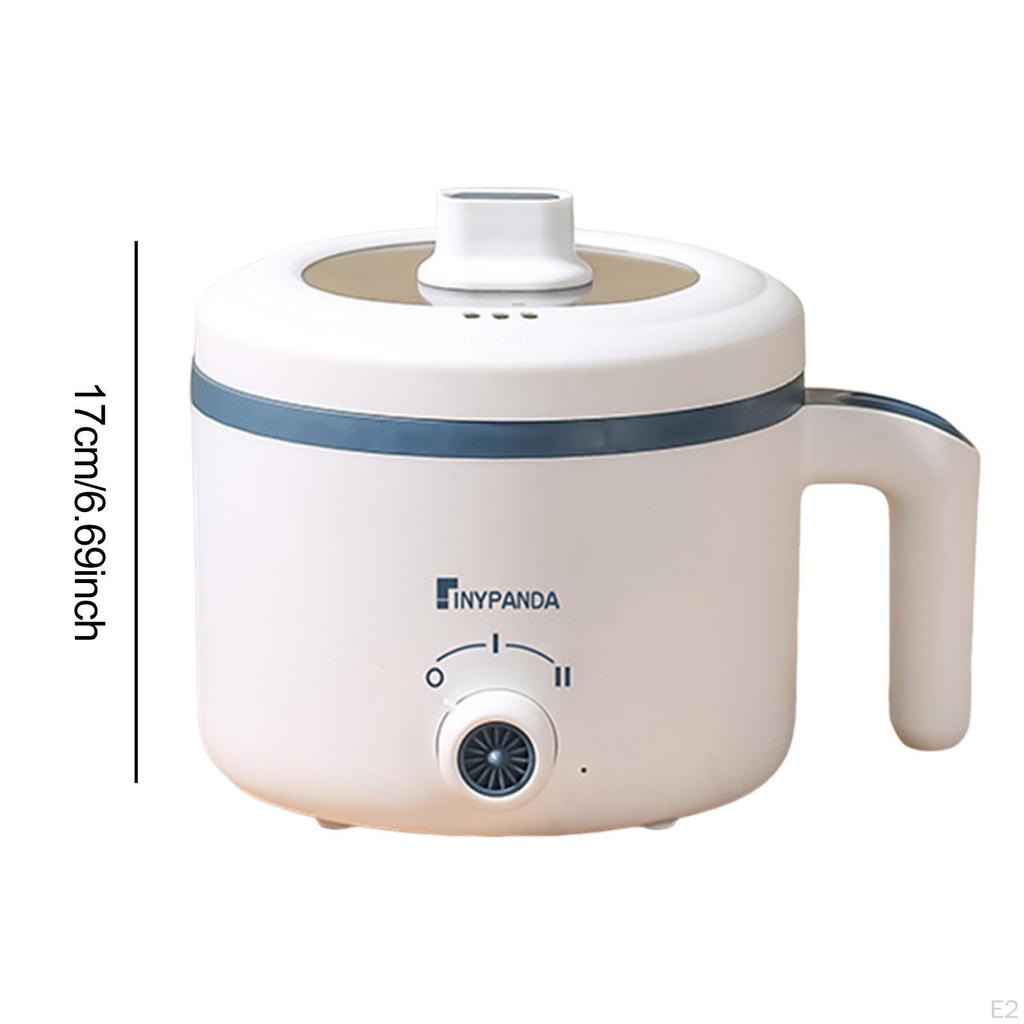 Электрическая плита Мини-кастрюля Антипригарная Портативная Рисоварка Малая Бытовая Техника для Приготовления на Пару