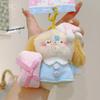 Sleeping Cat Plush Keychain With Pillow Hugging Design For Gift Decoration And