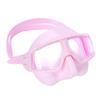 Professional Free Diving Anti Fog Large View Low Volume Dive Mask Goggles for Adults Men Women(pink