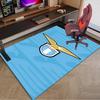 Lazio Football Club Emblem Area Rug Office rug, Chair Rug, Decor Carpet Livingroom bedroom Mat, Large Size Fan gifts Christmas gifts