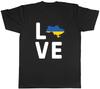 Love Ukraine Flag Unisexs Unisex TShirt Tee