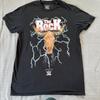 Мужская футболка WWE Рок Дуэйн Бык Бычья Голова Взрослая M Короткий рукав Унисекс