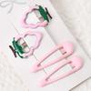 1Set Cute Candy Colors Dripping Hairpins BB Clip Girls Children Hair Clip Pin Barrette Accessories Women Kids Hairgrip Headdress