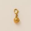 Stainless steel sports series pendant, racket, football basketball, rugby, sports jersey pendant, gold-plated color retention