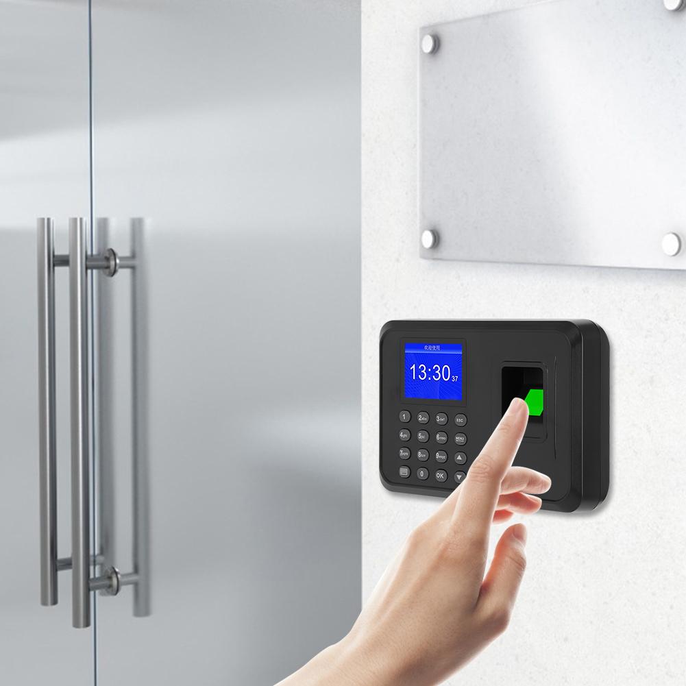 2.4in Screen Biometric Fingerprint Password Attendance Machine Time Clock Recorder