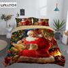 3D-печатный комплект постельного белья Merry Christmas Queen/Twin/King Size рождественское украшение для дома постельное белье с подушкой