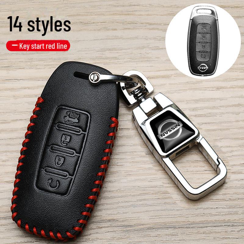 Чехол для ключа Nissan Sylphy 2023 для Teana, X-Trail и Qashqai — роскошная декоративная пряжка