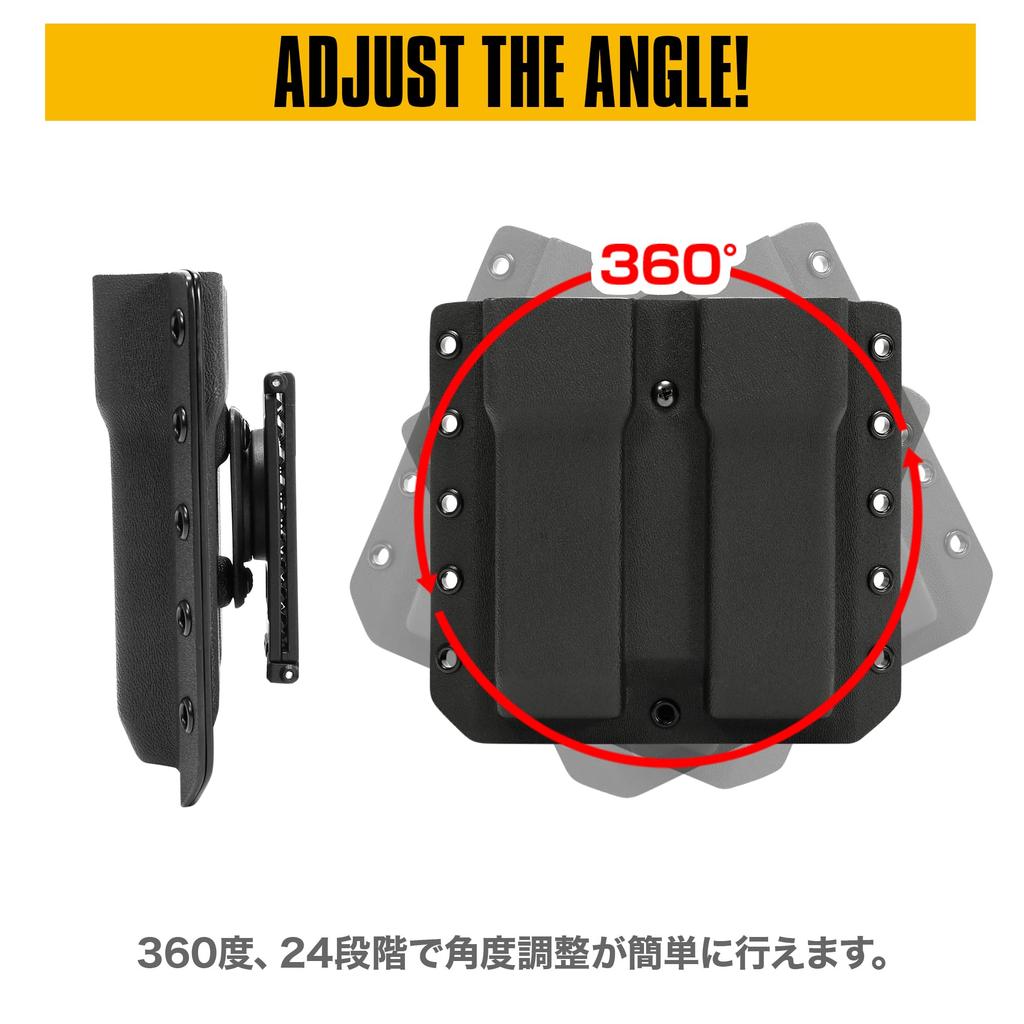 LayLax Подсумок для магазина Kydex для KRYTAC KRISS VECTOR [BATTLE STYLE] Эксклюзивный кастомный Krytac Регулируемый Прочный Легкий в использовании