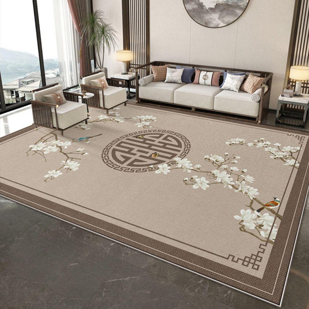 Living Room Coffee Table, Carpet, Waterproof and Stain-resistant, Bedroom Floor Mat, Home Decoration