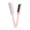 Hair Straightening Comb Double Brush Comb,Portable,Hair Straightener Tool,Hairdressing