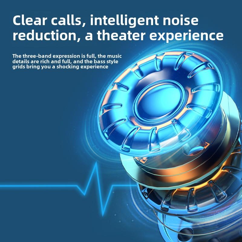 Беспроводная Bluetooth-гарнитура TWS In-Ear LED Light Touch Digital Display Mini Headset