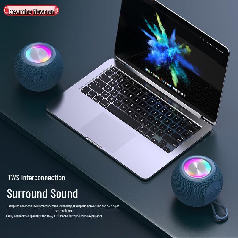 Newman BT85 Мини-портативная беспроводная Bluetooth-колонка, штекер CN (адаптер в комплекте)