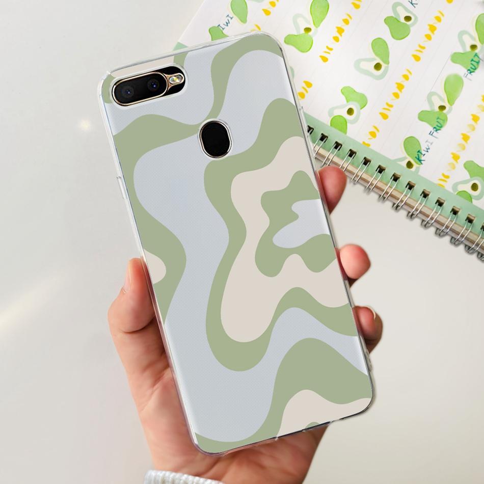 For OPPO A5S Case Cute Pattern Soft Silicone TPU Cover Cases For Oppo A5Ss AX5s A 5S CPH1909 CPH1920 CPH1912 Phone Shell Bumper