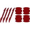 8Pcs Bling Rhinestone Car Door Handle Stickers Protector, Trim Auto Door Entry Guard Bling Stickers Car Accessories For Women And Men, Universal Car