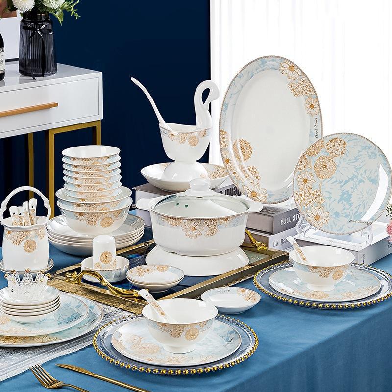 Набор керамической посуды Qianhua Zhike Jingdezhen