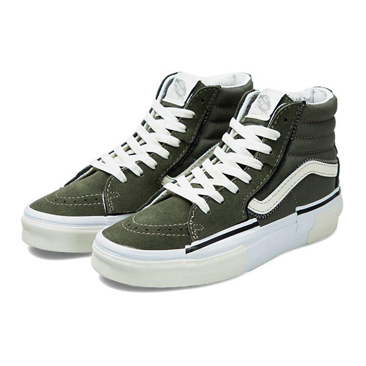 Sk8 Vans-Hi 'Reconstruct - Оливковый камуфляж' VN0005UKOLO