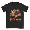 Novelty digimon adventure garurumon T Shirt Men Cotton Short Sleeve  Round Neck Summer Clothes