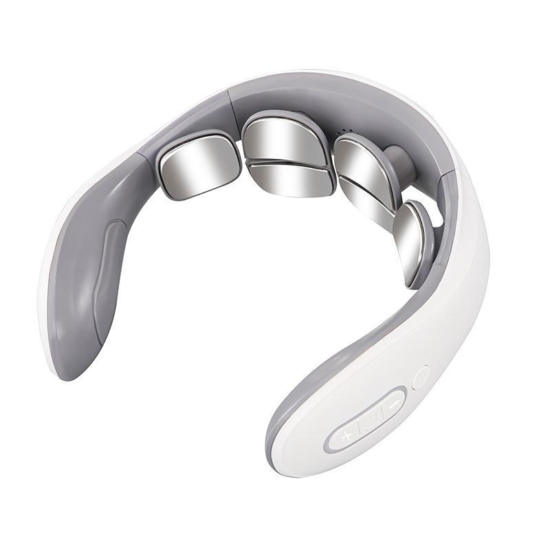 Перезаряжаемый умный массажер для шеи и шейного отдела позвоночника для домашнего ухода