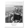 Nordic Style Black White Paris London New York World City Landscape Canvas Painting Poster Prints Wall Art Picture Room Decor