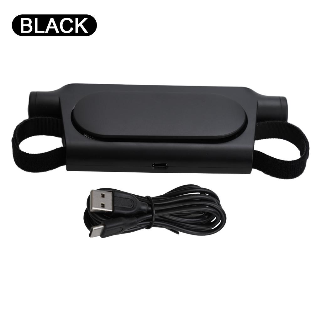 Вентилятор охлаждения спинки сиденья автомобиля, вентилятор для заднего сиденья автомобиля, регулируемый на 360 градусов, 3-скоростной вентилятор для шеи, аксессуары для автомобиля, автофургона, седана