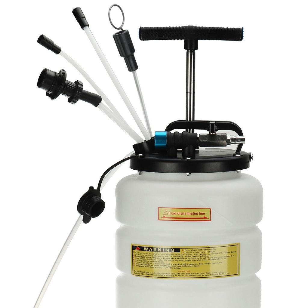 15L Pneumatic Manual Vacuum Fluid Extractor Brake Oil Changer Pump Engine Gear Oil Transmission Fluid Brake Fluid Coolan