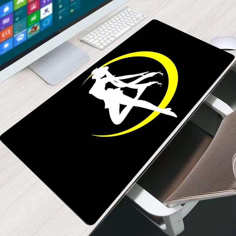 Popular Mouse Pad Pc Computer Large Xxl Gaming Accessories Natural Rubber SSailor Moons Cute Mousepads Gamer Keyboard Desk Mat