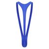Mens Swimsuit Bodysuit M-XL Glossy Finish - Thong Mankini with Bulge Pouch & V-Shaped Suspenders