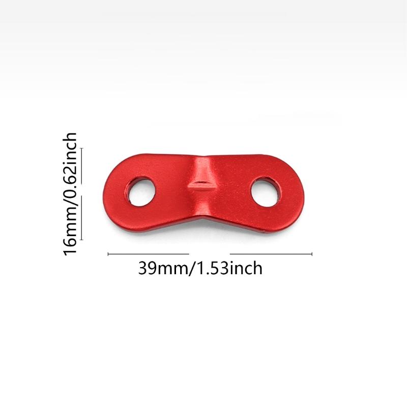 10lots Camping Tent Cord Tensioners High Strengths Stability Tent Rope Buckles Suitable for Various Rope