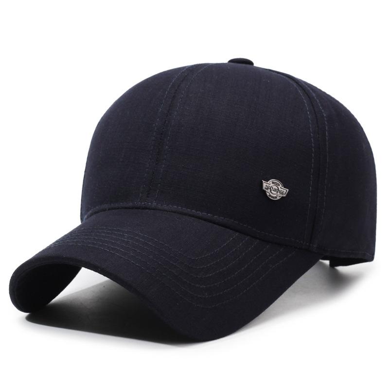 Spring And Autumn Middle-Aged Men'S Baseball Cap Fashion Shade Old Man Hat Outdoor Simple Casual Versatile Cap