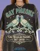 Gay Pigeons Like Regular Pigeons But Gayer Comfort Colors® Tshirt, Bird Lover Lgbtq Pride Retro Digital Art Vintage Style Funny Tees,