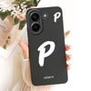 Для Xiaomi Poco X8 Pro / X8 Pro Max Чехол-брелок с первой буквой Удачи для Poco X8Pro X 8 Pro Max 5G Мягкие Силиконовые Чехлы Бамперы