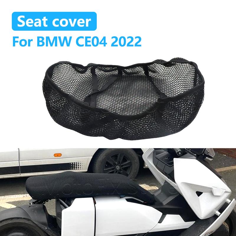Для BMW CE04 CE 04 CE-04 Мотоциклетный чехол на сиденье 3D сетчатая ткань Нескользящий Дышащий Теплоизоляция Защитная подушка