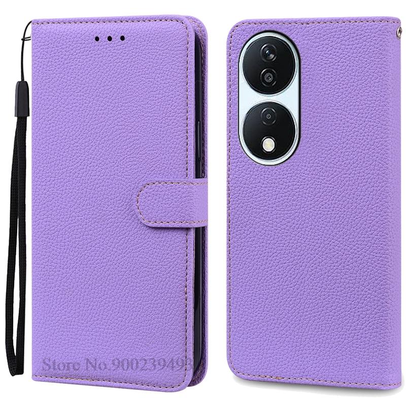 Чехол-кошелек для Honor 90 Smart Case, кожаный флип-чехол, чехол-книжка для Honor 90 Smart 5G, мягкий силиконовый чехол-книжка Fundas