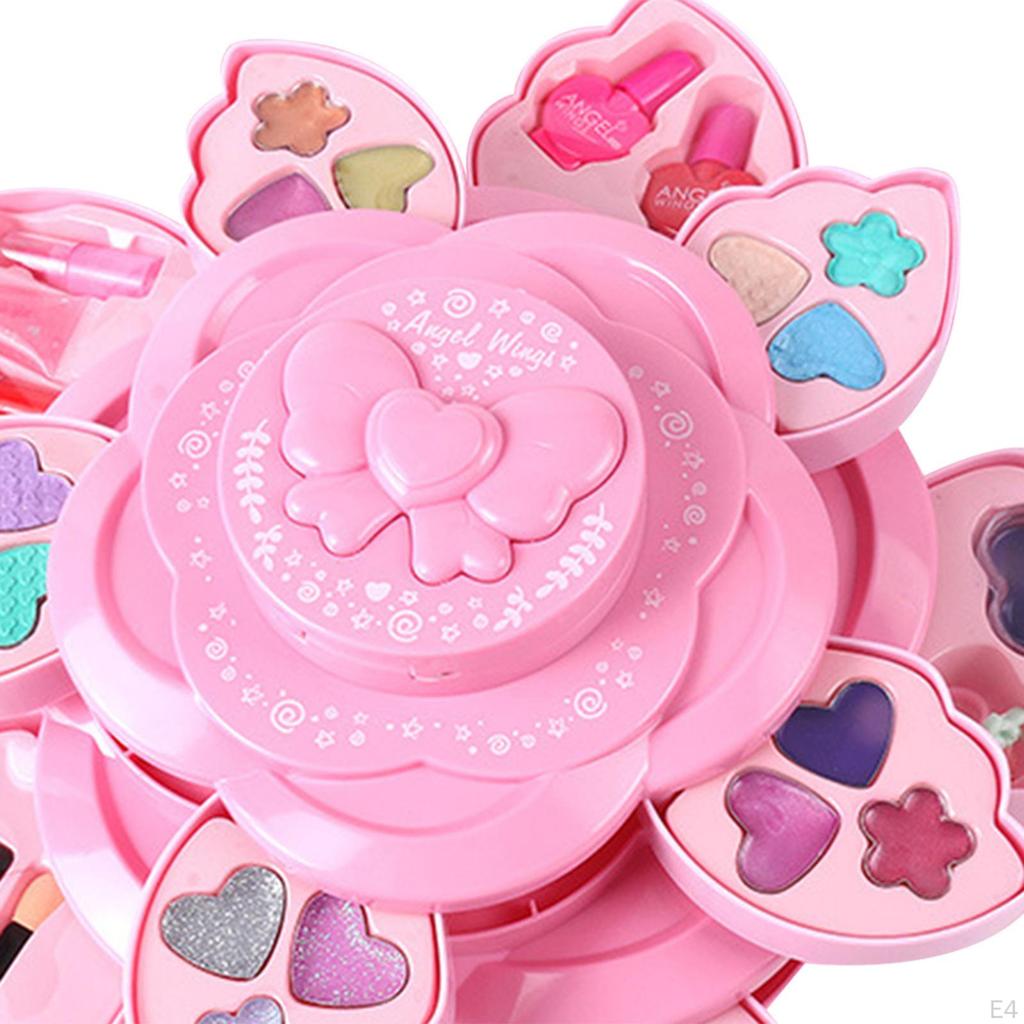 Детский набор для макияжа, Косметические наборы, Подарки на День святого Валентина для детей