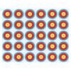 30PCS Shooting Paper Thickened Coated Paper Archery Paper Targets for Competitive Recurve