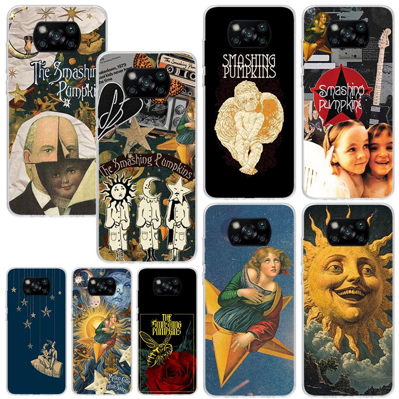 Rock The Smashing Pumpkins Phone Case For Xiaomi Poco X7 X6 X5 M7 M8 Pro F7 Ultra Redmi 15C 15 13C 13 12C 12 10 10C 10A Art Fund