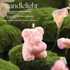Scented Candles Cute Roses Love Bear Birthday Gift