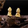 Buddha DIY Handicraft Home Decor Buddha Statue Little Monk Figurines Car Ornament Key Chain Pendant