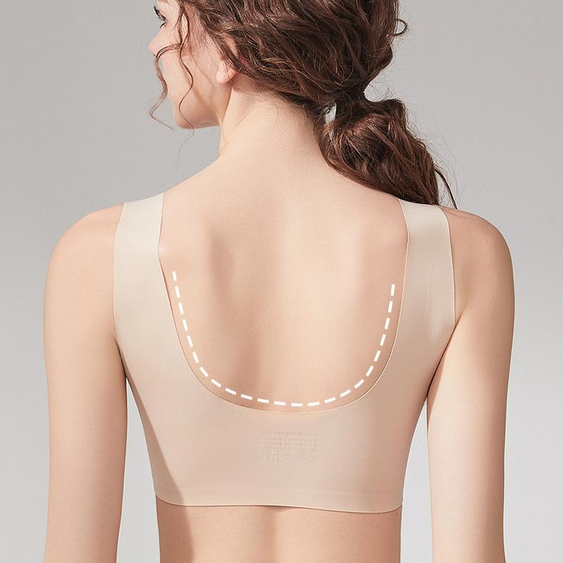 Бюстгальтер на пуговицах спереди, женский бюстгальтер на косточках, жилетного типа, бесшовный, больших размеров, летний тонкий бюстгальтер