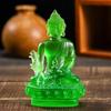 Resin Craft Medicine Buddha Statue Thai-style Pharmacist Buddhist Sculpture Collectibles