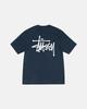Stussy БАЗОВАЯ ФУТБОЛКА STUSSY Темно-синий