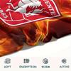 1PC Twente FC Print Flannel Blanket, High quality Comfortable for All Seasons, Home Decor, Warmth and Comfort, Perfect for Christmas Gifts