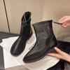2025 Summer Net Boots New Breathable Women's Boots Mesh Hollowed Out Martin Boots Short Boots Mesh High Boots