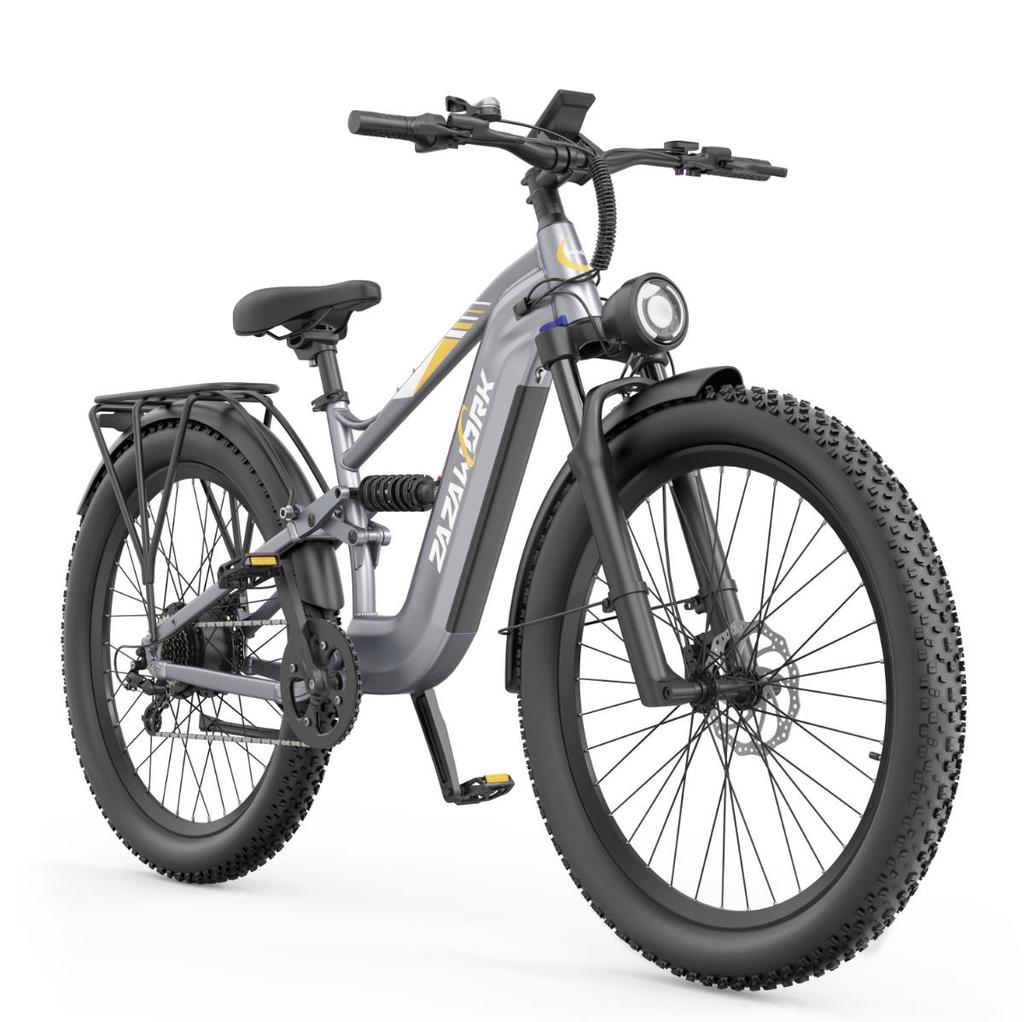 ZAZAWORK CF500 City e-bike 1000W motor 48V 20Ah battery 27.5 x 3-inch tires hydraulic brakes maximum load capacity 150 kg.
