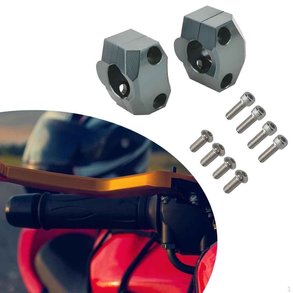 Аксессуары для крепления руля мотоцикла, алюминиевый сплав, зажим для крепления ручки, для